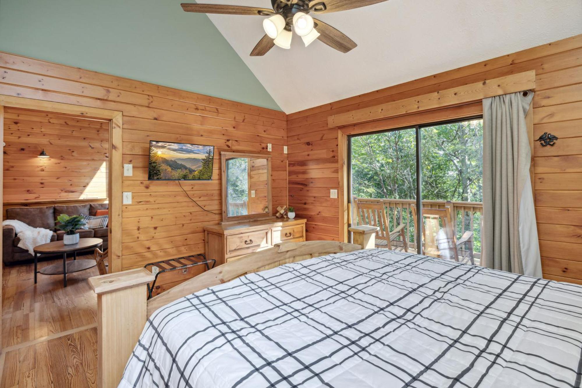 1 Min To The Parkway Spacious Cabin W 3 Suites And Extra Bedroom! Пиджен-Фордж Экстерьер фото